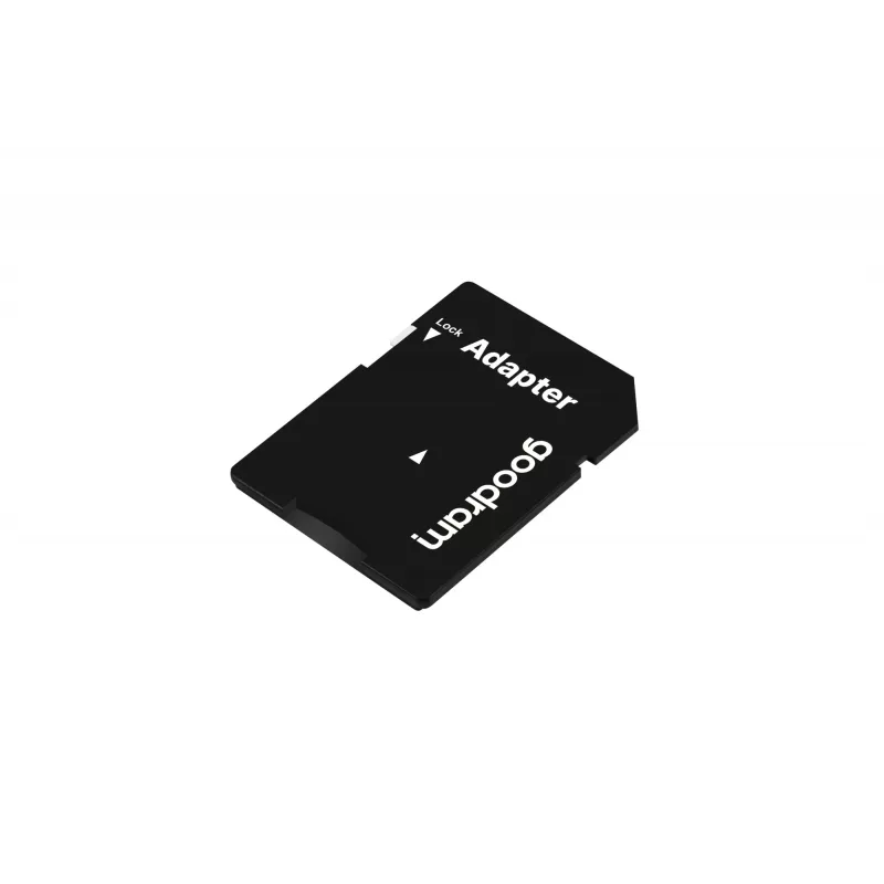 Memoria flash microSDXC GOODRAM 128GB UHS‑I Class 10 (lectura 100 MB/s, escritura 10 MB/s) con adaptador SD