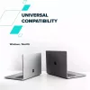 Canyon DS-13 CNS-TDS13 hub USB-C 7 en 1, HDMI 4K, 3x USB 3.0, USB-C PD 100W, lector SD/microSD, Space Grey transparente