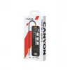 Canyon DS-13 CNS-TDS13 hub USB-C 7 en 1, HDMI 4K, 3x USB 3.0, USB-C PD 100W, lector SD/microSD, Space Grey transparente
