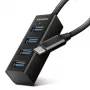 Hub USB-C 3.2 Gen 1 metálico en miniatura AXAGON HUE-M1C