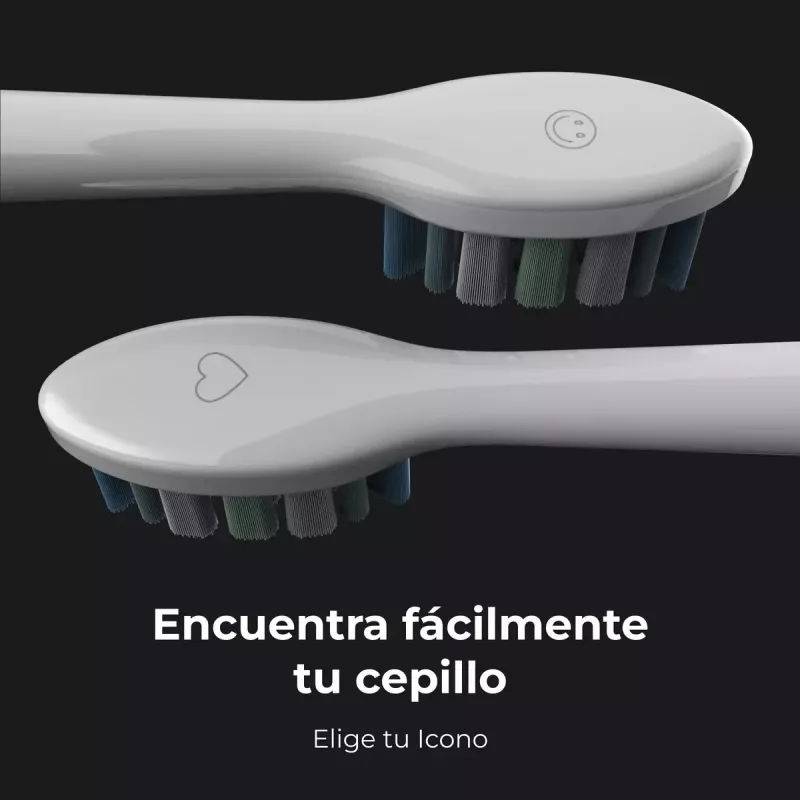 Cepillo de dientes sónico AENO DB5 blanco 5 modos carga inalámbrica