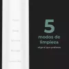 Cepillo de dientes sónico AENO DB5 blanco 5 modos carga inalámbrica