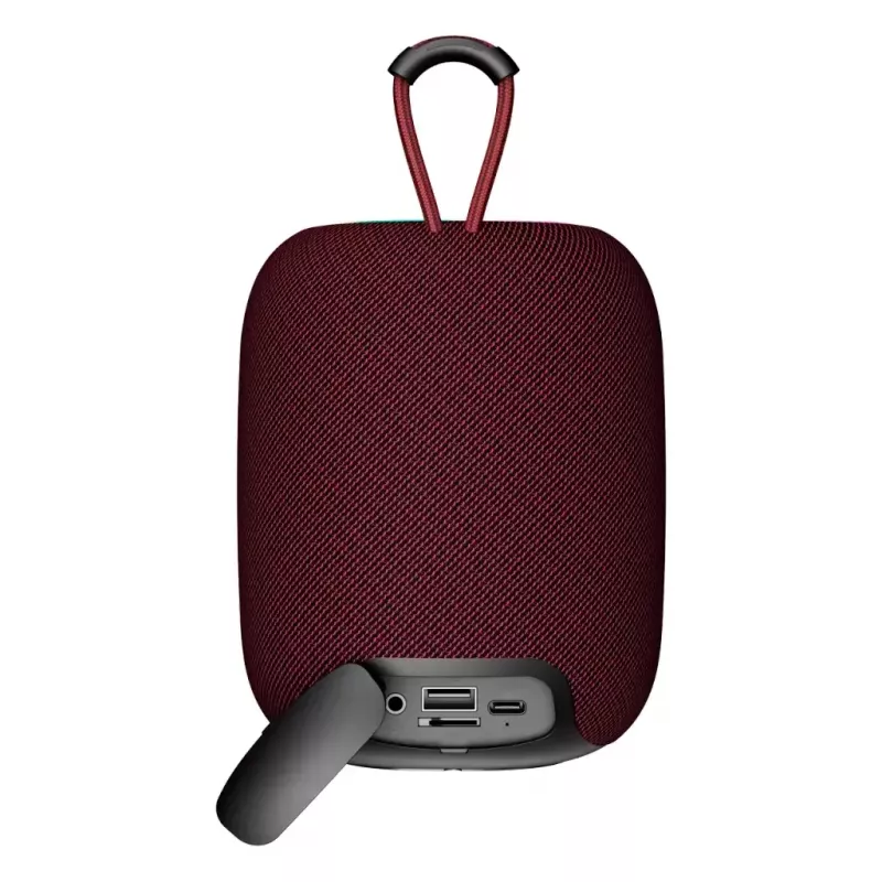 Canyon BSP-8 altavoz Bluetooth portátil, 10 W, rojo