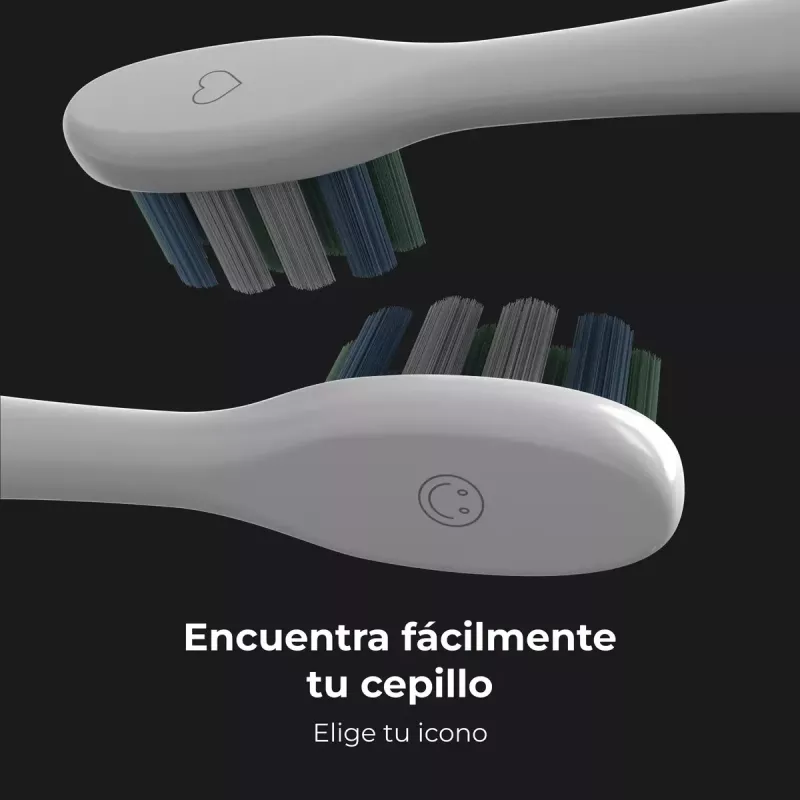 Cepillo de dientes sónico AENO DB1S blanco 4 modos 46000 rpm