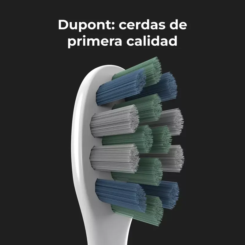 Cepillo de dientes sónico AENO DB1S blanco 4 modos 46000 rpm