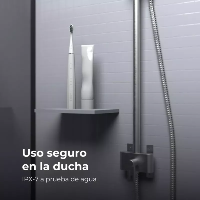 Cepillo de dientes sónico AENO DB1S blanco 4 modos 46000 rpm