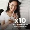 Cepillo de dientes sónico AENO DB1S blanco 4 modos 46000 rpm