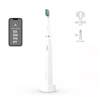 Cepillo de dientes sónico AENO DB1S blanco 4 modos 46000 rpm