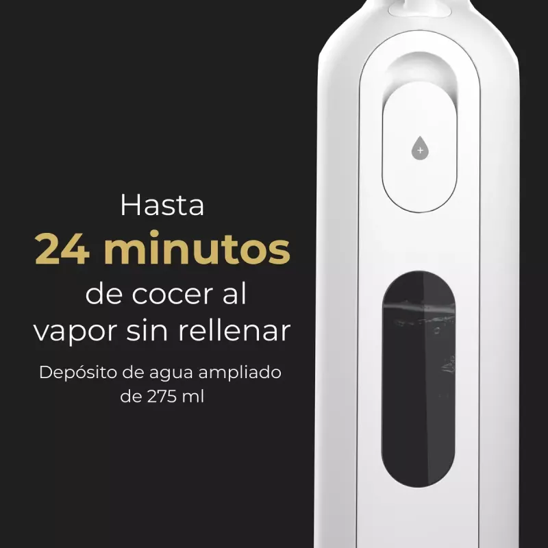 Limpiador a vapor AENO SM2 0,275 L gris blanco 3 bar 25 g/min