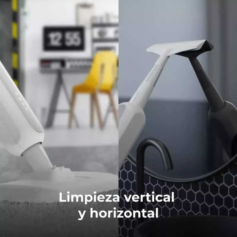 Limpiador a vapor AENO SM2 0,275 L gris blanco 3 bar 25 g/min