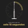 Limpiador a vapor AENO SM2 0,275 L gris blanco 3 bar 25 g/min
