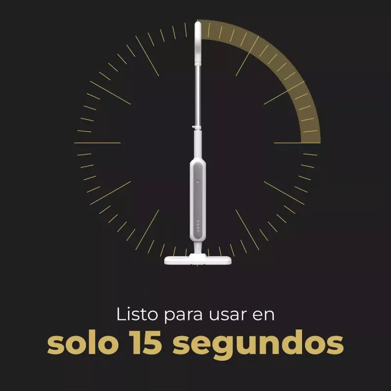 Limpiador a vapor AENO SM2 0,275 L gris blanco 3 bar 25 g/min