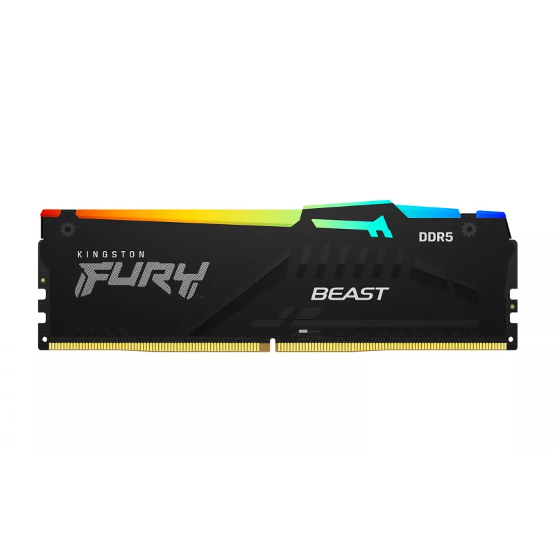 Kingston Technology FURY Beast 64GB 6000MT/s DDR5 CL36 DIMM (Kit de 2) RGB
