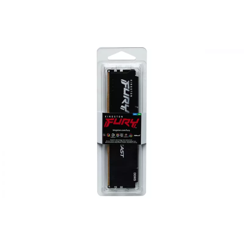 Kingston Technology FURY Beast 32GB 5600MT/s DDR5 CL36 DIMM negro