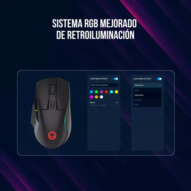 Ratón Lorgar Jetter 357 Gaming óptico diestro