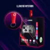 Lorgar TRIX-510 mando de juego, negro, BT5.0, batería integrada de 600 mAh, Type-C