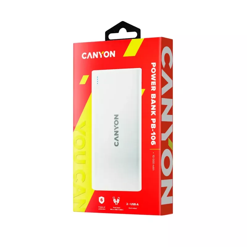 Cargador portátil Canyon PB-106 10000 mAh