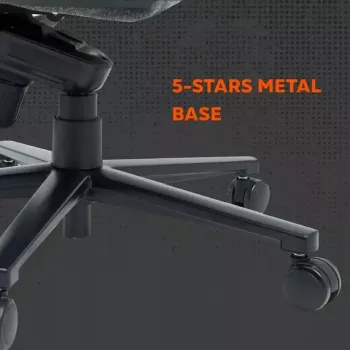 Silla gaming Canyon Boulder XLCH01 asiento acolchado gris 150 kg