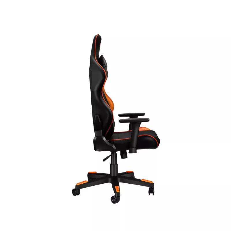 Silla gaming para PC Canyon Deimos CND-SGCH4 negro naranja