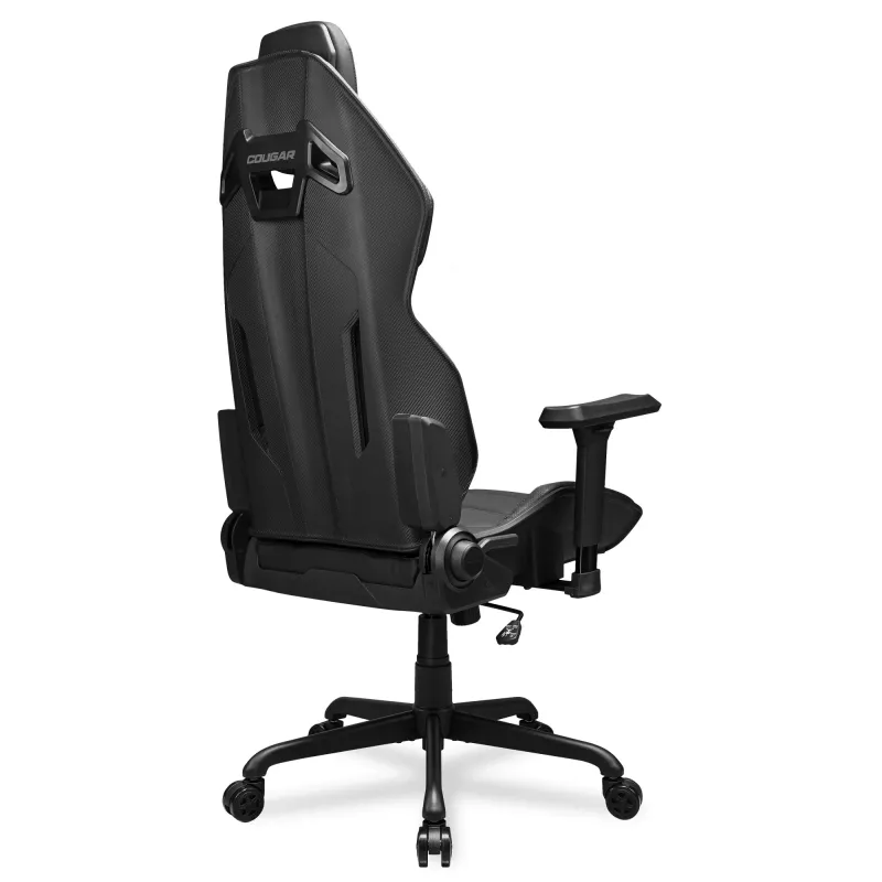 Silla para juegos COUGAR HOTROD CGR-ARX-BLB, polipiel, reposabrazos 3D, hasta 136 kg, negra
