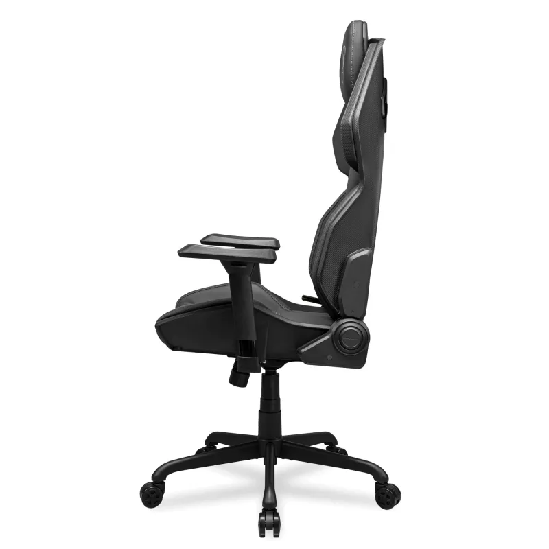 Silla para juegos COUGAR HOTROD CGR-ARX-BLB, polipiel, reposabrazos 3D, hasta 136 kg, negra