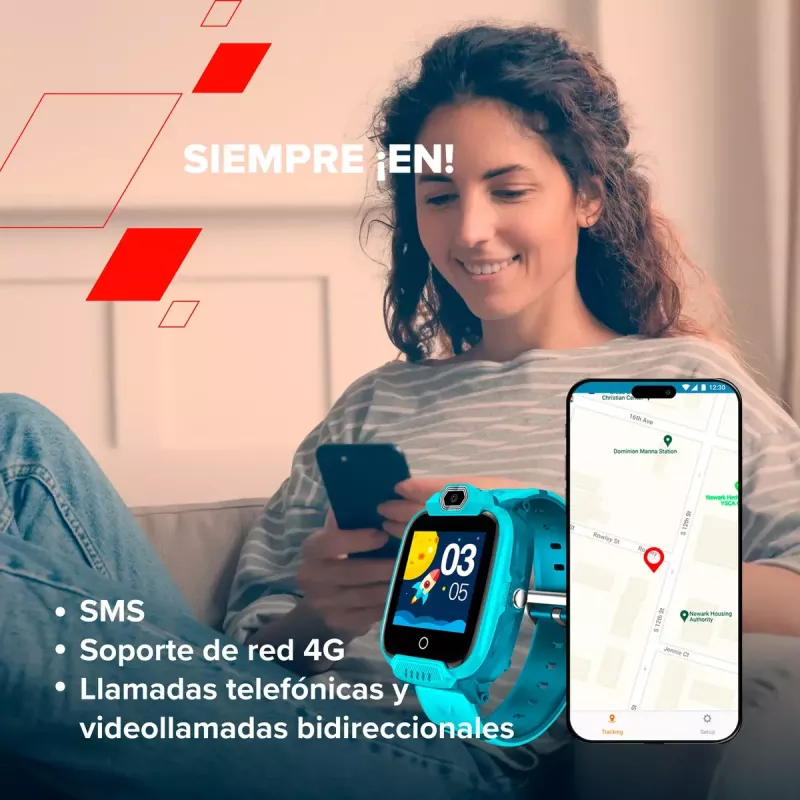 Smartwatch Canyon Jondy KW-44 azul