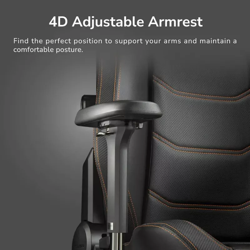 COUGAR Armor Evo CGR-EVO silla gaming universal asiento acolchado negro, naranja