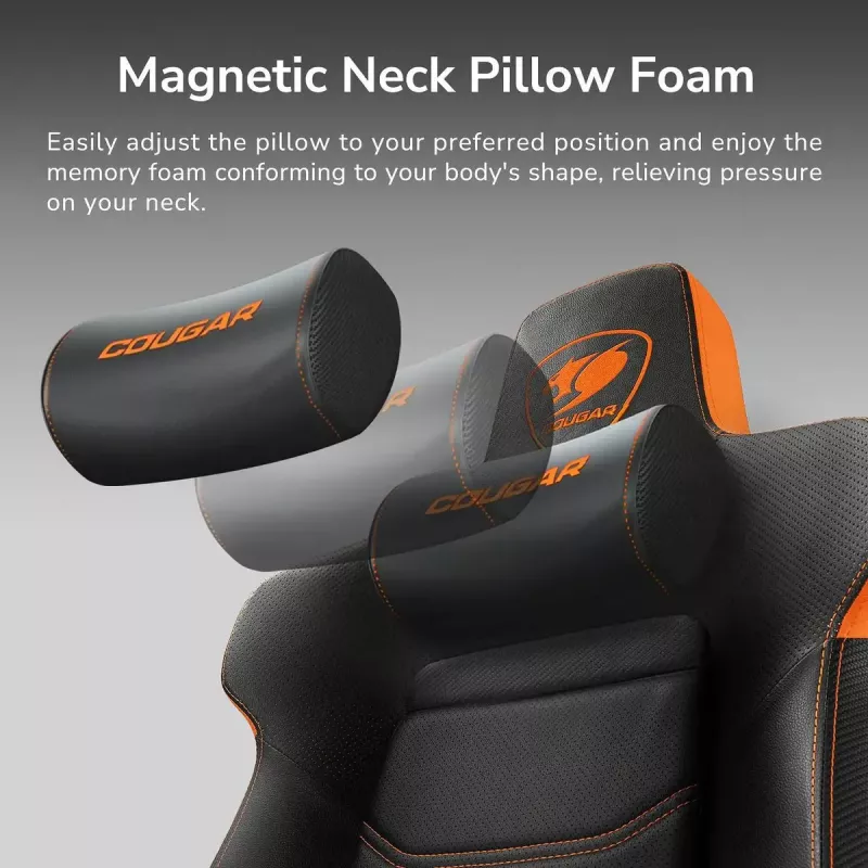 COUGAR Armor Evo CGR-EVO silla gaming universal asiento acolchado negro, naranja