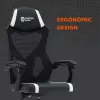 Silla gaming Canyon Flow MCH01 asiento duro negro naranja 120 kg