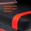 Silla gaming Canyon Flow MCH01 asiento duro negro naranja 120 kg