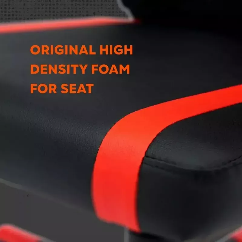 Silla gaming Canyon Flow MCH01 asiento duro negro naranja 120 kg
