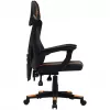Silla gaming Canyon Flow MCH01 asiento duro negro naranja 120 kg