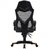 Silla gaming Canyon Flow MCH01 asiento duro negro naranja 120 kg
