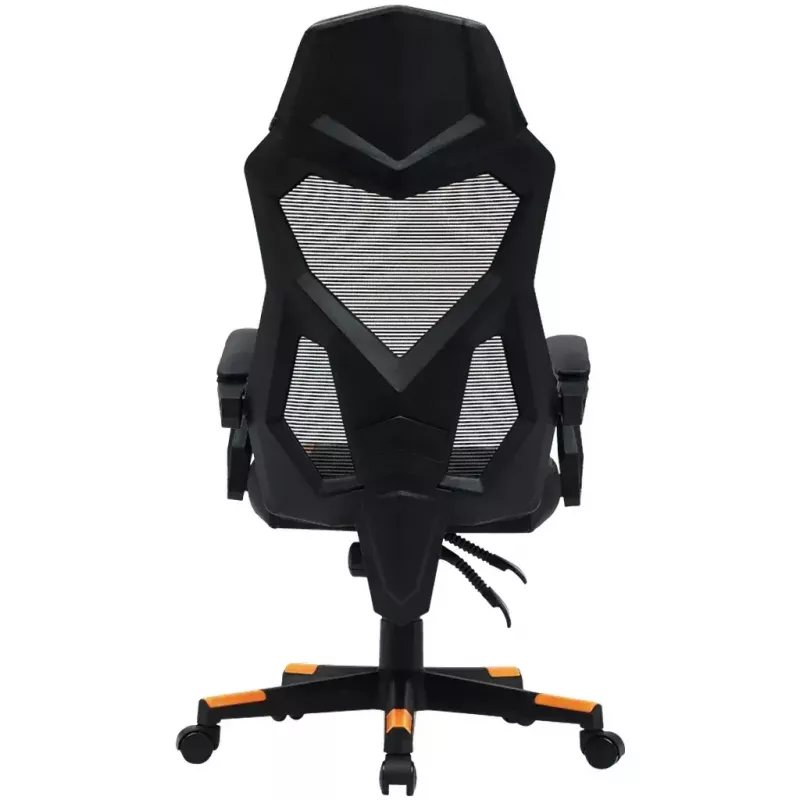 Silla gaming Canyon Flow MCH01 asiento duro negro naranja 120 kg