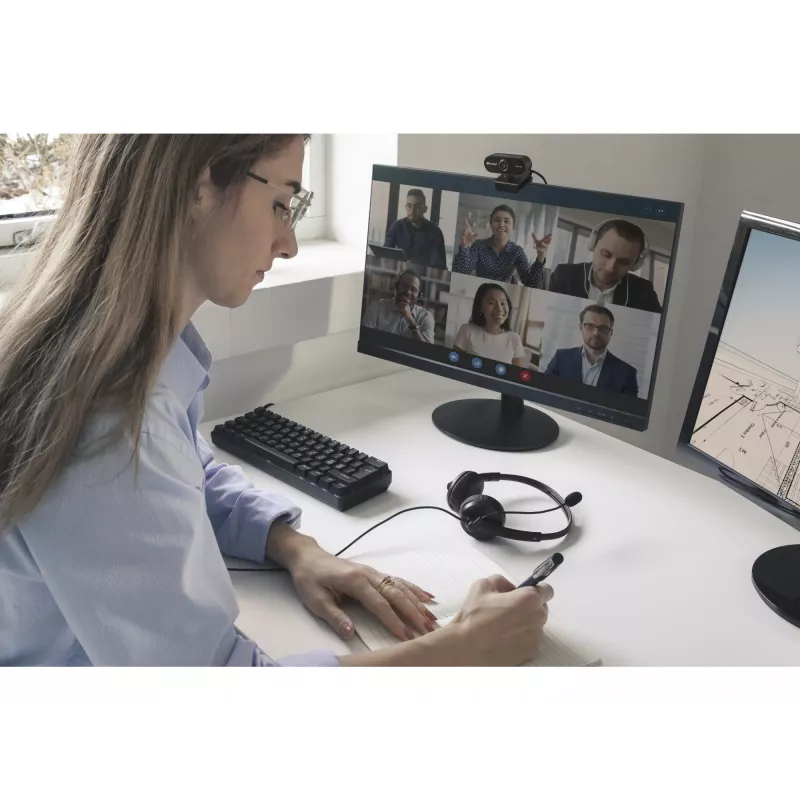 Sandberg USB Office Headset Saver, con cable, llamadas/música, 20 - 20000 Hz, 150 g, auriculares, negro
