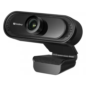 Sandberg USB Webcam 1080P Saver, 2 MP, 1920 x 1080 píxeles, Full HD, 30 fps, 1920x1080@30fps, 1080p
