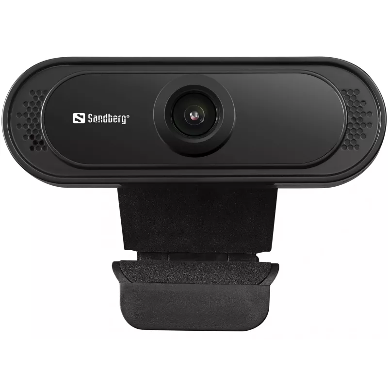 Sandberg USB Webcam 1080P Saver, 2 MP, 1920 x 1080 píxeles, Full HD, 30 fps, 1920x1080@30fps, 1080p