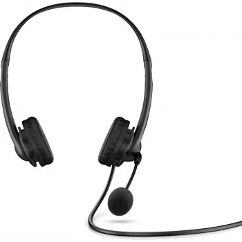 HP Stereo USB Headset G2, con cable, oficina/callcenter, 90 g, auriculares, negro