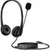 HP Stereo USB Headset G2, con cable, oficina/callcenter, 90 g, auriculares, negro