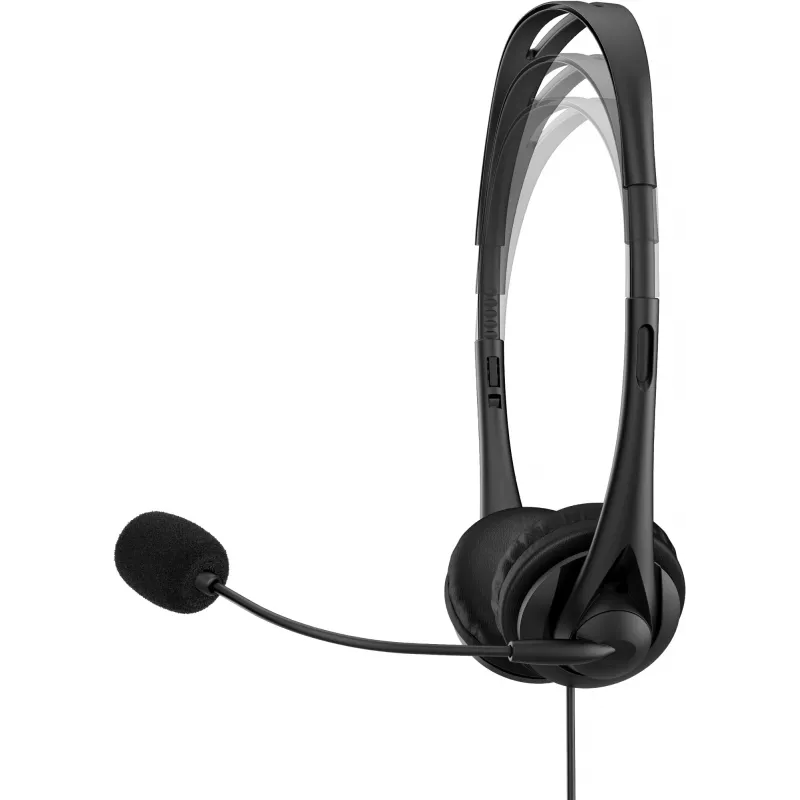HP Stereo USB Headset G2, con cable, oficina/callcenter, 90 g, auriculares, negro