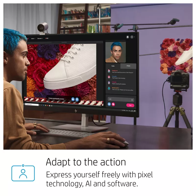 HP 950 webcam 4K, 3840 x 2160 píxeles, Full HD, 30 fps, 1x, Auto, Auto