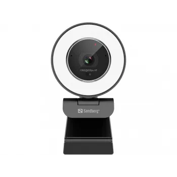 Webcam Sandberg Streamer USB Webcam Pro Elite 2560x1440 60fps negra