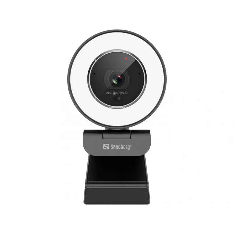 Webcam Sandberg Streamer USB Webcam Pro Elite 2560x1440 60fps negra