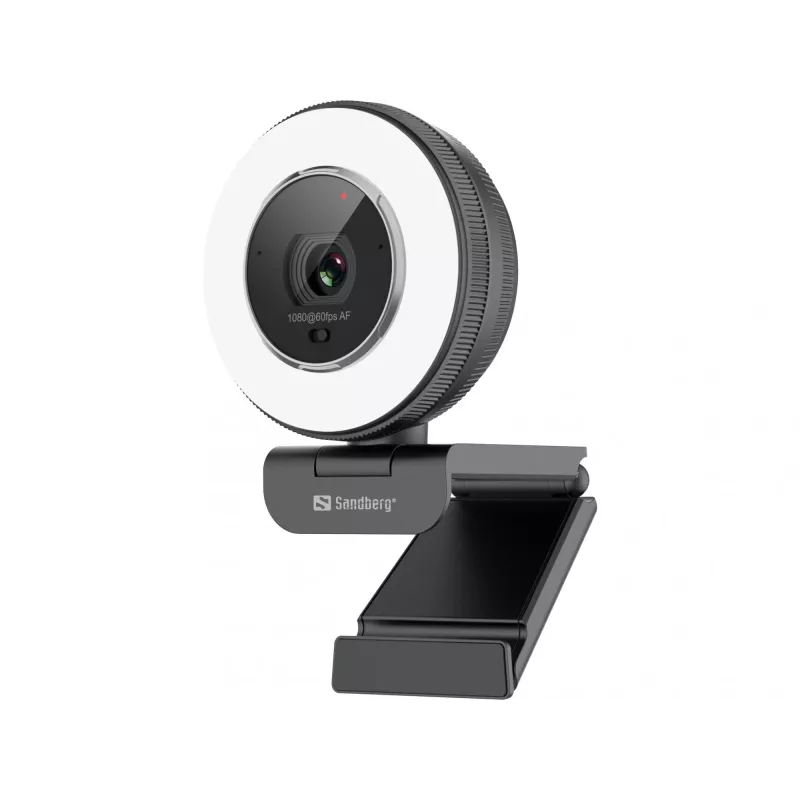 Webcam Sandberg Streamer USB Webcam Pro Elite 2560x1440 60fps negra