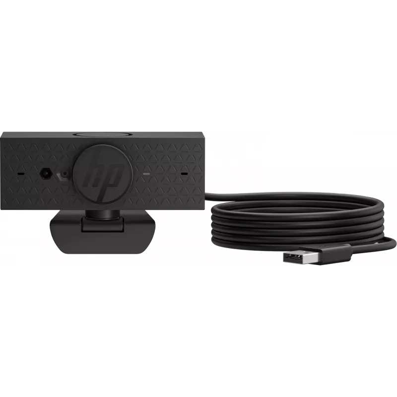 Webcam HP 625 FHD, 4 MP, 1920 x 1080 píxeles, Full HD, empresa, USB, negra