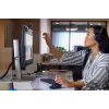 Webcam HP 625 FHD, 4 MP, 1920 x 1080 píxeles, Full HD, empresa, USB, negra