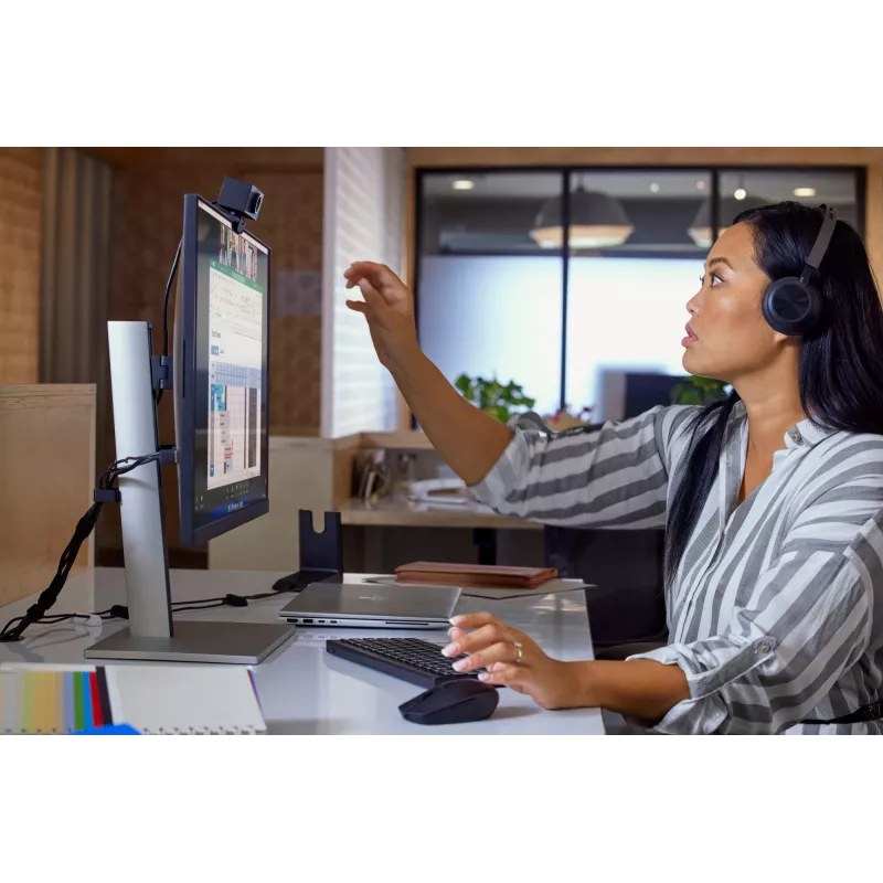 Webcam HP 625 FHD, 4 MP, 1920 x 1080 píxeles, Full HD, empresa, USB, negra
