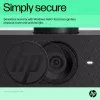 Webcam HP 625 FHD, 4 MP, 1920 x 1080 píxeles, Full HD, empresa, USB, negra