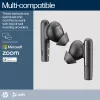 Auriculares HP Poly Poly Voyager Free 60 UC Carbon negro + adaptador BT700 USB-A + estuche de carga básico