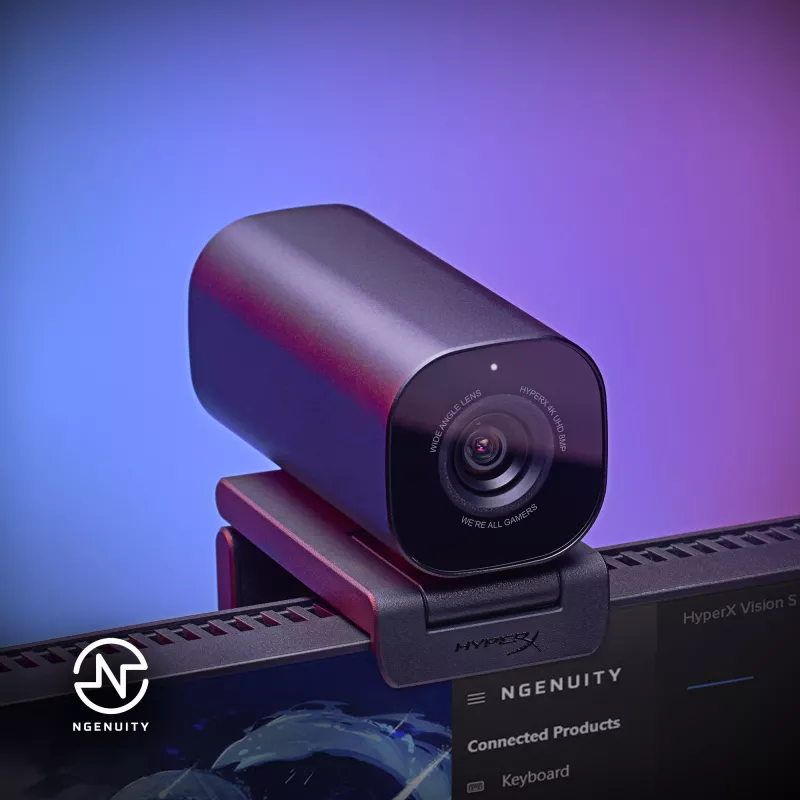 Cámara web HyperX Vision S 75X30AA, giro/inclinación